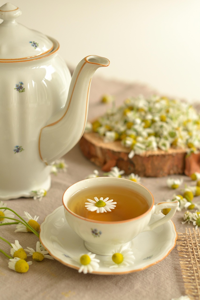 tea, beautiful flowers, herbs, flower background, chamomile, health, flower wallpaper, nature, flowers